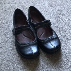 Black Mary Jane Flats